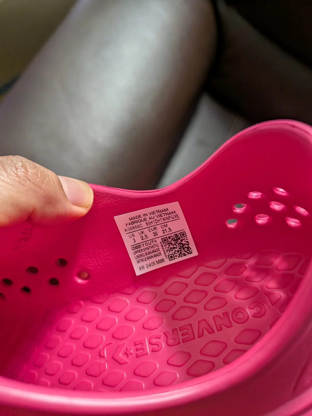 Converse Kids' Pink Slip-On Water Shoes